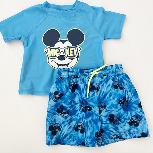 Blue Mickey Mouse Swimsuit main image 0